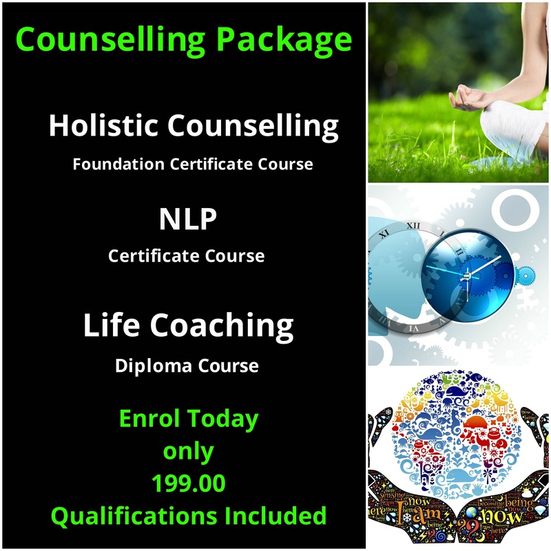 Holistic counselling course package offer