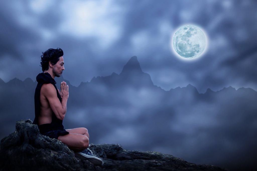 meditation on a full moon