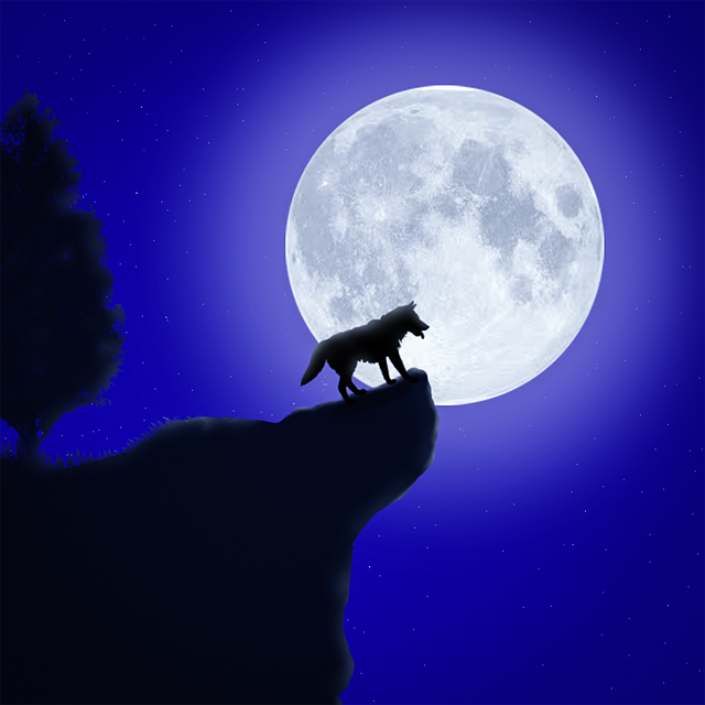 wolffull moon